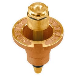 Orbit 54072 Brass Pop-Up Flush Head Sprinkler with Quarter Pattern Spray Nozzle 2-Pack