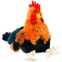 TigerHart Riley The Rooster - 8 Inch Chicken Stuffed Animal Plush