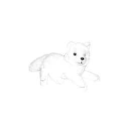 Wild Republic Cuddlekins Eco Mini Arctic Fox, Stuffed Animal, 8 Inches, Plush Toy, Fill is Spun Recycled Water Bottles, Eco Friendly