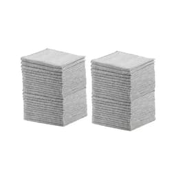 Rubbermaid All Purpose Microfiber Cleaning Cloth Towels, 50 Pack, 12