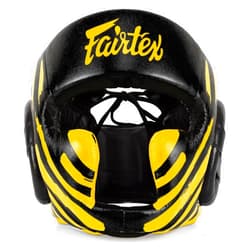 Fairtex Headgear Head Guard Super Sparring HG3, HG10, HG13 Diagonal Vision for Muay Thai, Boxing, Kickboxing