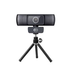 MEE audio 201W 1080p HD Webcam with Mini Tripod, Wide Angle Lens, Microphone, Autofocus, Low Light Correction for Zoom Video Calling; USB Streaming Web Camera for Computer PC Mac Laptop Desktop