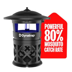 DynaTrap DT2030SR 1 Acre Mosquito & Flying Insect Outdoor Trap and Killer – Kills Mosquitoes, Flies, Wasps, Gnats, & Other Flying Insects - Bug Zapper Alternative - Black