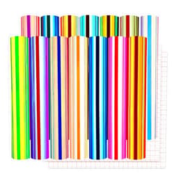Lya Vinyl 16 Pack Holographic Vinyl Set for Cricut - 12