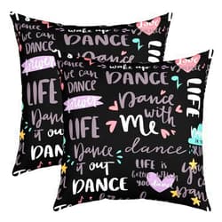 Feelyou Hippie Graffiti Throw Pillow Covers 18