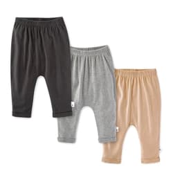 Burt's Bees Baby Knit Jogger Pants, Baby Sweatpants, 100% Organic Cotton Infant Bottoms