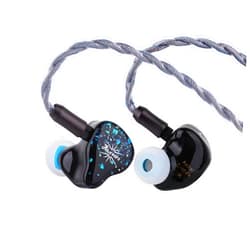 Linsoul Kiwi Ears Astral 1DD+6BA Hybrid in Ear Monitor, Wired Earbuds, HiFi Studio Recording &Mixing Earphone, Portable Gaming IEMs for Professional Music Engineers Audiophiles (Blue)