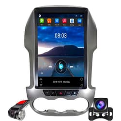 KiriNavi Car Radio Stereo for Ford Ranger 2011-2015 Radio GPS Navigation Android Auto Car Play Vertical Screen Tesla Style with DSP in Dash Headunit Multimedia Player Car Radio Audio Voice Control
