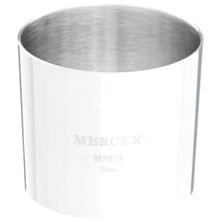 Mercer Culinary Steel Ring Mold Chef, 2 Inch x 1.75 Inch, Stainless