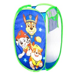 Idea Nuova Nickelodeon Paw Patrol Chase, Rubble and Marshall Pop Up Hamper with Durable Carry Handles, 21'' H x 13.5'' W X 13.5'' L