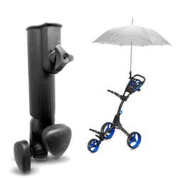 SereneLife Golf Push Cart Umbrella Holder - Golf Trolley Umbrella Base Golf Cart Umbrella Stand Attachment SLGCUBH