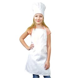 Tessa's Kitchen Club - Chef Hat and Apron Set for Kids, Real Cooking and Baking Wear Kit for Young Chefs in Training