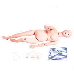 LYLN PVC Training Manikin Model - Life Size Multi-Functional Patient Care Simulator - Anatomical Model, for Teaching at School of Nursing