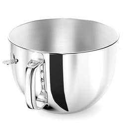 XINCAN 6QT Stainless Steel Mixer Bowl for Kitchenaid Stand Mixers, Kitchen Aid Mixing Bowl for 6QT Tilt-Head Mixer with Handle