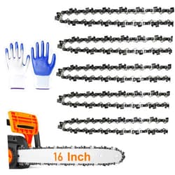 ANCKNE 5Pack 16 Inch Chainsaw Chain 56 Drive Links 3/8