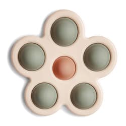 mushie Flower Press Toy (Dried Thyme/Natural/Shifting Sand)