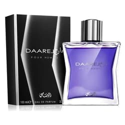 RASASI Daarej Pour Homme For Men Eau De Parfum Spray, 3.4 Ounce