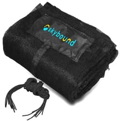 SkyBound Replacement Trampoline Safety Net Enclosure - for 12ft 14ft 15ft Skywalker, Bounce Pro, AirZone, JumpZone, Walmart, and Many More - Breathable, Tear and Weather-Resistant