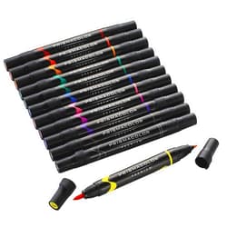 Prismacolor Premier Double-Ended Markers, Assorted, 12/set