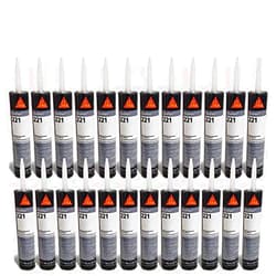 UrMarketOutlet 24X Sika Sikaflex 221 Industrial/Repair Sealant Sealer 300ML/Polyurethane/Gray