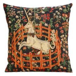 C Charlotte Home Furnishings Inc Charlotte Home Furnishings Couch Pillow Covers 16X16 in, Unicorn Decorative Throw Pillow Covers, Belgian Square Tapestry Cushion Case, Living Room Bed Sofa Home Decor, Soft Cotton Jacquard Woven