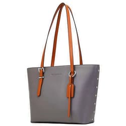 WESTBRONCO Vegan Leather Purses and Handbags For Women,Travel Tote bag Large Shoulder Bag with zipper