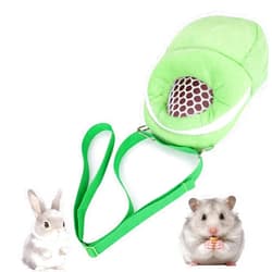 Jerliflyer Carrier Hedgehog Portable Travel Backpack Breathable Outgoing Bag Bonding Pouch for Small Pets Hamsters Sugar Glider Chinchilla Guinea Pig and Squirrel