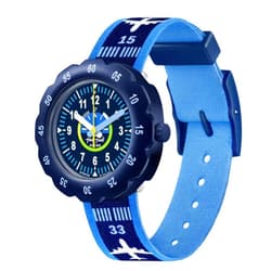 Flik Flak Unisex Kid Watch Biosourced Quartz Waterproof Take Off