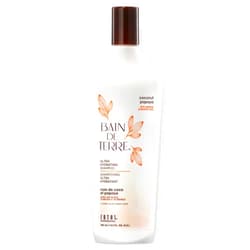 Bain de Terre Coconut Papaya Ultra Hydrating Shampoo, Moisture Quench for Dry, Damaged Hair, with Argan & Monoi Oils, Paraben-Free, Color-Safe, Vegan