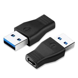 Onvian USB C to USB 3.0 Adapter, 2-Pack USB 3.1 Type C Female to USB 3.0 A Male Adapter Converter Support Data Sync and Charging