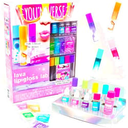 YOUNIVERSE Just My Style You*niverse Lava Lip Gloss Lab, At-Home STEM Kits For Kids Age 6 And Up, Makeup Kits, DIY, Activities for Birthday Parties, Sleepovers