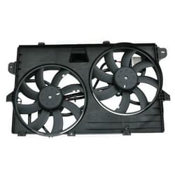 Eohfsxk Dual Radiator and Condenser Cooling Fan Plastic Assembly for Ford for Edge 3.5L 2007-2015 & 3.7L 2011-2014 & 2.0L 2012-2015,for Lincoln for MKX 3.5L 2007-2010 & 3.7L 2011-2015