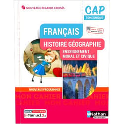 French Edition by Alexandra Monot (Author), Aurélie Tapie (Author), Thomas Reyser (Author), Charles-Antoine Wanecq (Author), Séverin Ledru-Rolin (Author), Eric Viguier (Author), Dominique Colonna (Author), Roland Tissot (Author), Sandrine Billaud (Author), Lise Campy-Weis (Author), Adrien David (Author, Editor), Thomas Lacomme (Author), David Martin (Author), Solène Verhille (Author), Marie Panter (Author), Fabrice Sanchez (Author), Ada Smaniotto (Author), Marie-Pierre Verhille (Author), Justine Wanin (Author), Éric Godeau (Editor) & 16 more Français Histoire Géographie CAP Regards Croisés - Livre + Licence élève - 2022