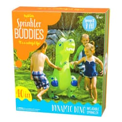 Toysmith Sprinkler Buddies Dynamic Dino Inflatable Outdoor Sprinkler
