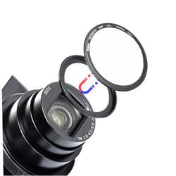 Kase Wolverine Magnetic CPL Filter with Adapter Ring for Sony ZV-1 ZV1 / RX100 VII VI V III II/for Ricoh GR II III, Shockproof Optical Glass & HD Multi Coated Circular Polarizer Filter