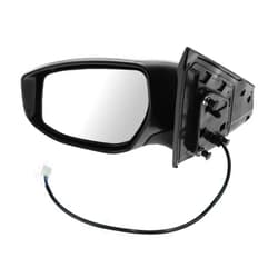 WEINGXKS Left Driver Mirror Black 3-Connector Terminal Quantity Textured Manual Clear Flat Paint To Match Electric 128-64454L MRA06321 5750432 963023SG0B