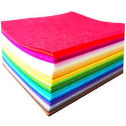 ZGXY Felt Sheets, 40 Pcs 8 X 12 inches (20 X 30cm) 1mm Thick Soft Felt Fabric Sheet, DIY Craft Sewing Pre-Cut Quilt Squares, Premium Colorful Hard Fabric Sheets for Handmade Crafting and DIY Projects.