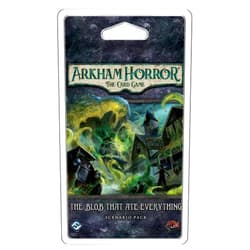 Fantasy Flight Games Arkham Horror The Card Game The Blob That Ate Everything Scenario Pack - Lovecraftian Cooperative Living Card Game, Ages 14+, 1-4 Players, 1-2 Hour Playtime, Made