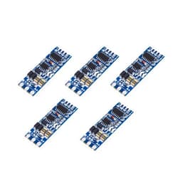 Teyleten Robot TTL to RS485 Module 485 to Serial UART Level Mutual Conversion Hardware Automatic Flow Control Module TTL Turn to RS485 Module 3.3V-5.5V (5pcs)