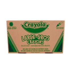 Crayola Crayon Classpack - 400ct (8 Colors), Large Crayons for Kids, Bulk School Supplies, Teacher Classroom Must Have, 3+