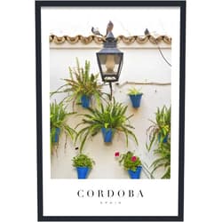 ArtToFrames Custom Printed Cordoba Spain 24x36 inch Poster, Framed in Black, FramePix-1749-24x36-FRBW26079