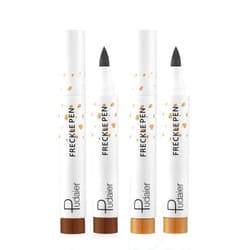 Marine Forest Freckle Pen 2 Colors Waterproof Lasting Natural Like Face Freckle Makeup Pen 2 Pcs 0.17 Fl Oz