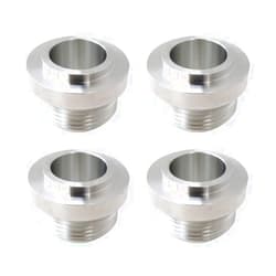 Xspeedonline 4Pcs 16AN Male Weld On Fitting Bung Hose Adapter Fuel Oil 6061-T6 Aircraft Aluminum CNC Machined Fitting