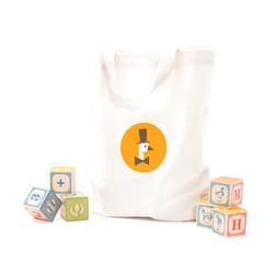 Uncle Goose Classic ABC Blocks with Canvas Bag - Made in The USA