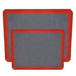 Asenky Silicone hollow Baking Mat Sheet, Set of 2. NonStick Oven Liner Perforated Mesh Pad, baked biscuits non-stick high temperature mat, breathable fiberglass baking mat, double-sided available.