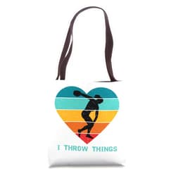 Track and Field Apparel Track and Field Womens Discus Thrower Tote Bag