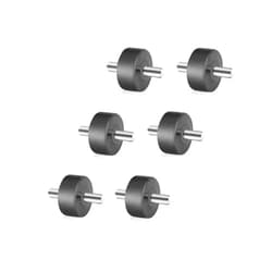 QINAN Vacuum Cleaner Parts Replacement Wheels for Shark Navigator Lift Away NV350, NV360, NV352, NV356E, NV500, NV502, NV650,NV752,HV300,HV320,NV42,NV22,NV70 More （3 Pairs）…