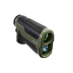 Bushnell R3 1200 Laser Rangefinder for Hunting and Shooting, 6x25mm, HD Optical System, EXO Barrier Lens Coating, IPX4 Waterproof, Simple One-Button Operation, Includes Vault Lite Rangefinder Pouch