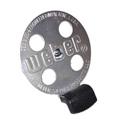 Weber Bar-B-Kettle, Charcoal Performer, Touch-N-Go Replacement Gas Grill Damper Kit 63070