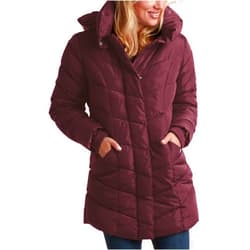 Steve Madden Womens Long Puffer Coat - Heavyweight Insulated Fall Winter Jackets for Women Windproof Long Length Bubble Parka